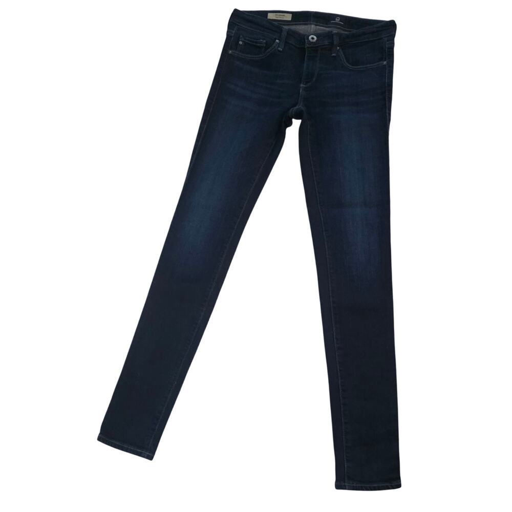 AG Adriano Goldschmied The Legging Jeans 26R Super Skinny Dark Wash